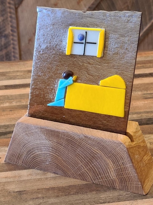 Now I Lay Me Amazing Glass Artwork from Sunnyside Designs